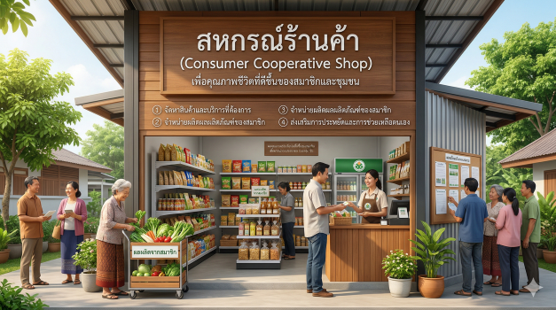 Banner สหกรณ์ร้านค้า
