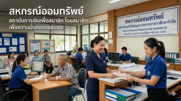 Banner สหกรณ์ออมทรัพย์