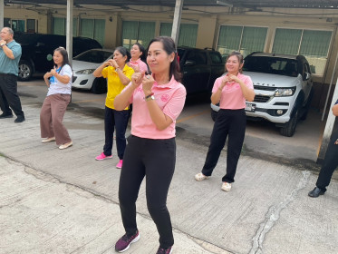 สหกรณ์จังหวัดกาฬสินธุ์ จัดกิจกรรมออกกำลังกายในสถานที่ทำงาน ... พารามิเตอร์รูปภาพ 1